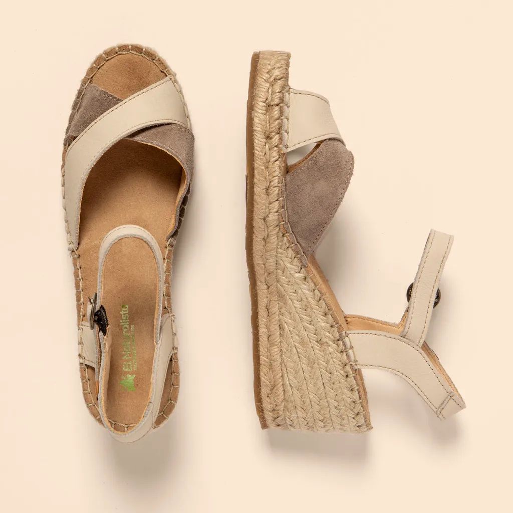 El Naturalista N5261 SILK SUEDE Blanche | IVP-58091562